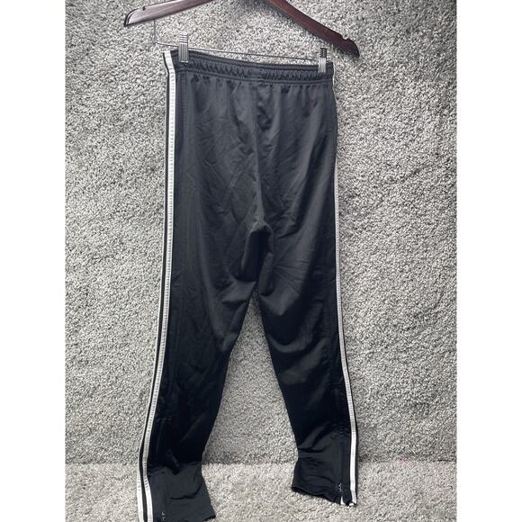 Adidas Men's Pants Primegreen Size Small Athletic Wear Black & White Zipper - Picture 12 of 12